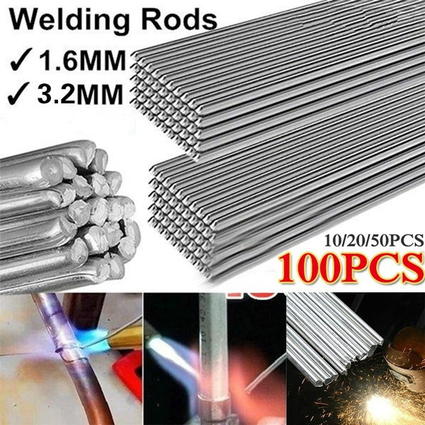 100Pcs Aluminum Welding Rods Low Temperature Solder Wire Brazing Repair ...