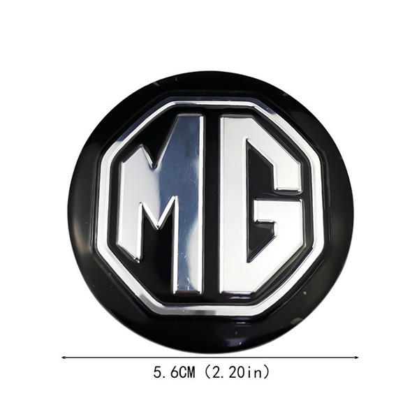 4 x 56.5mm MG Logo Car Wheel Center Hub Cap Badge Stickers Emblem Decals