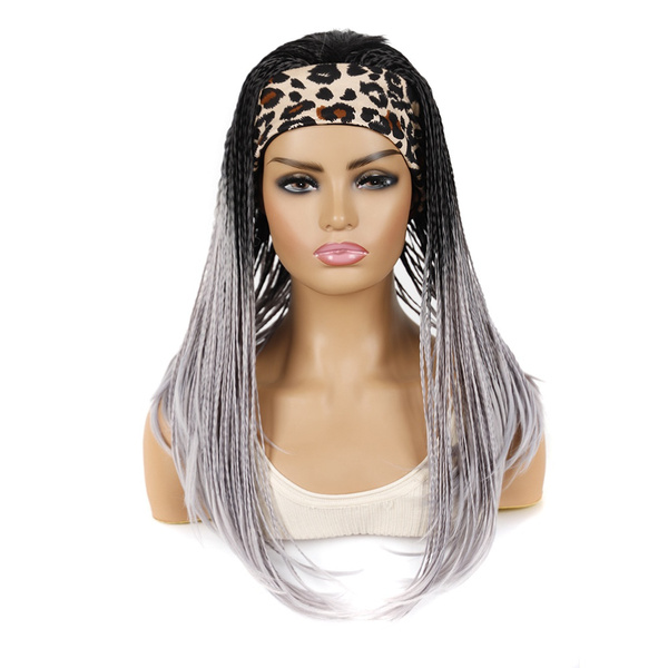 silver dreadlock wig