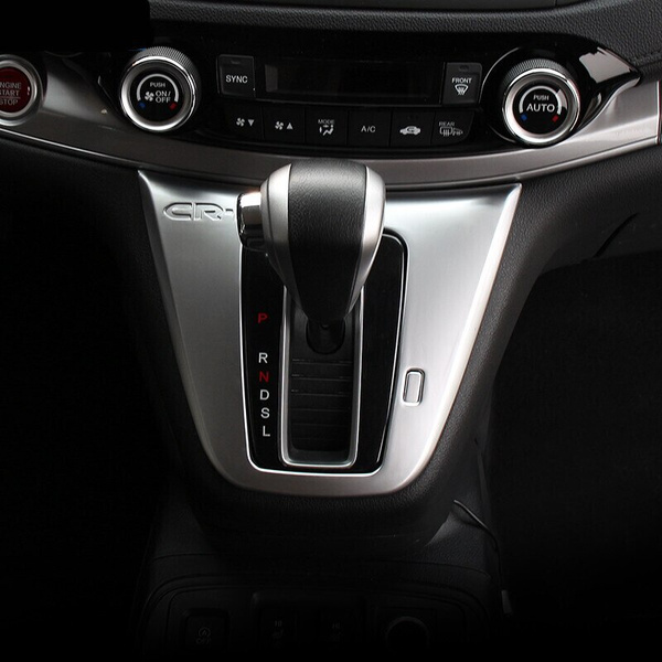 For Honda CRV C-RV 2015 16 Console Center Automatic Gear Shift Panel Cover Trim