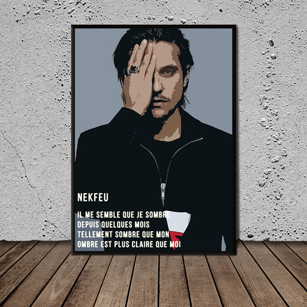 Nekfeu Fashion Poster Room Painting Mural Picture Home Decoration