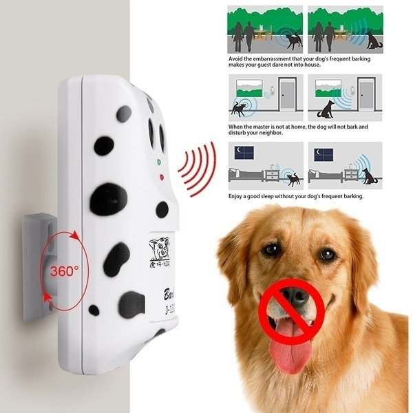 Dog no outlet bark devices