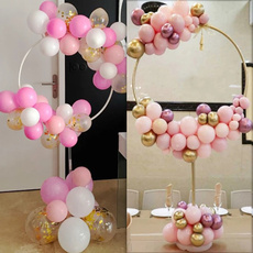 hoopstand, balloongarland, Joyería de pavo reales, balloonsupport