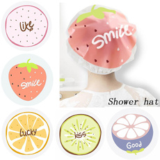 Shower, bathcap, Bathroom Accessories, fruitpattern
