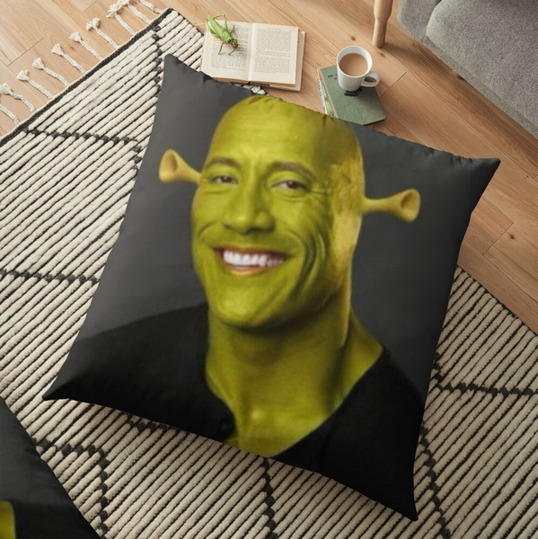 Dwayne Rock Johnson Pillow, Rock Dwayne Johnson Print