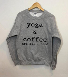 Funny, Coffee, Yoga, Winter