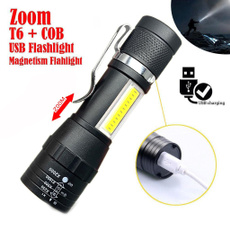 Flashlight, waterproofzoomable, Outdoor, led