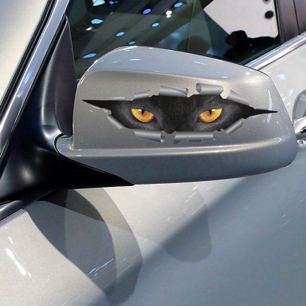 New Car-styling Cat Eye Waterproof Cars All Monster Eyes Styling Auto ...