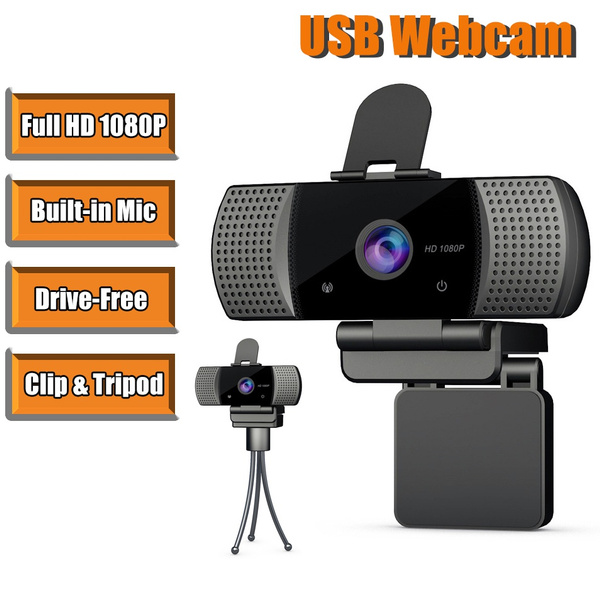 Webcam 1080p drive free hot sale