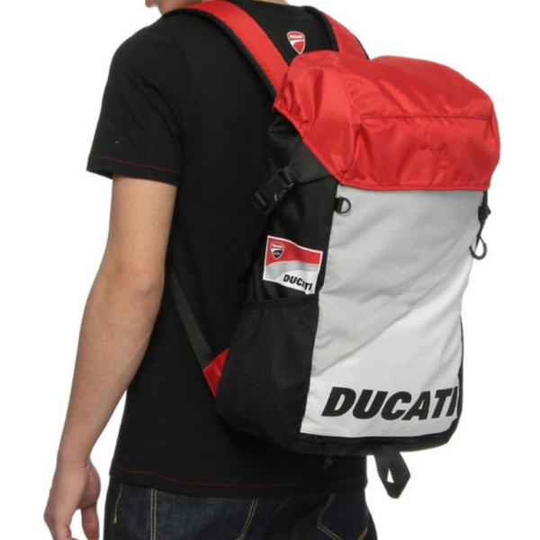 New Backpack DUCATI Motorcycle Locomotive Double Shoulder Backpack  Multi-Function Package Bag