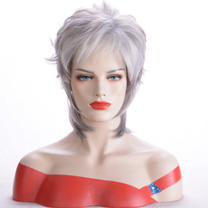 wig, hairstyle, shorthairstyle, Cosplay