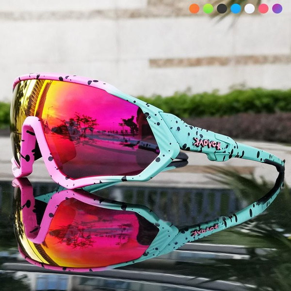 Kapvoe Cycling Glasses Men Bike Bicycle Eyewear Outdoor Sports Sunglasses