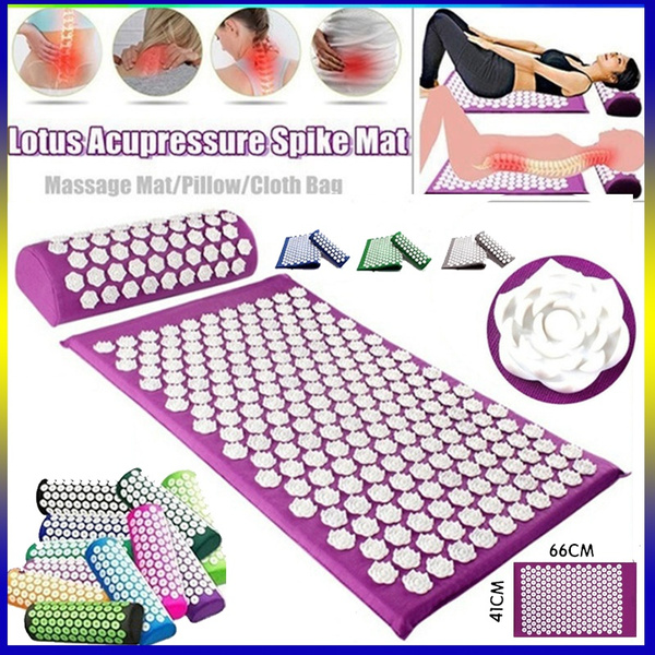 Massage Mat Acupressure Mat Yoga Spike Acupuncture Mat Relieve Back