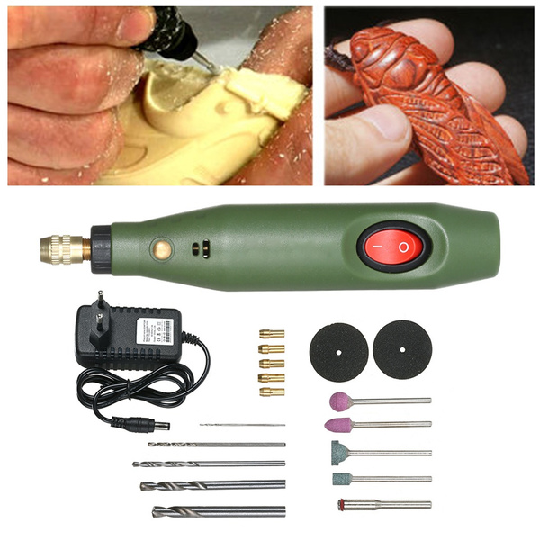 Mini Electric Drill Grinder Set Epoxy Resin DIY Crafts Jewelry Making Power  Tools Kit Grinding Polishing Cutting Accessories ASL