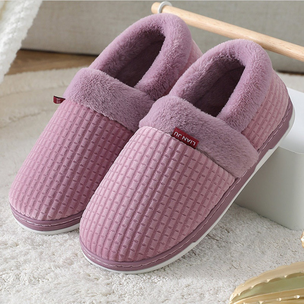 Women House Shoes Slippers Comfort House Slippers, Pink 