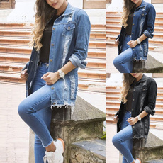 Spring Fashion, Summer, jeanjacket, Plus Size