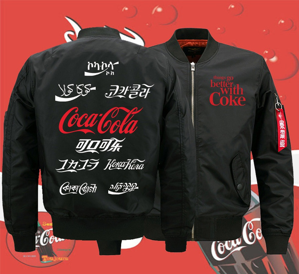 coca cola biker jacket