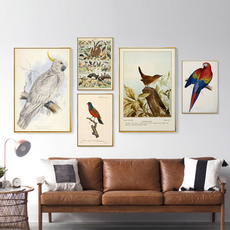 birdspainting, canvasprint, posters & prints, living room