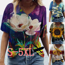 blouse, Summer, Plus Size, Tops & Blouses