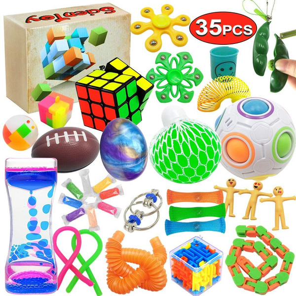 fidget toys set box wish