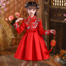 fulldre, pleated dress, Princess, Chinese