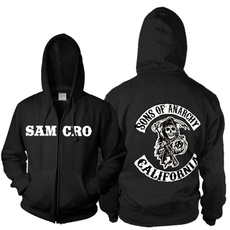 Fashion, Fleece Hoodie, Sons of Anarchy Hoodie, anarchy