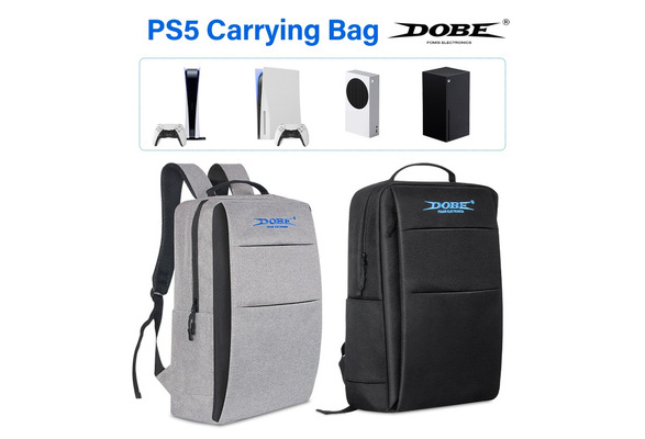 DOBE Fits for PS5 Xbox Series X S Models Backpack Carrying Case