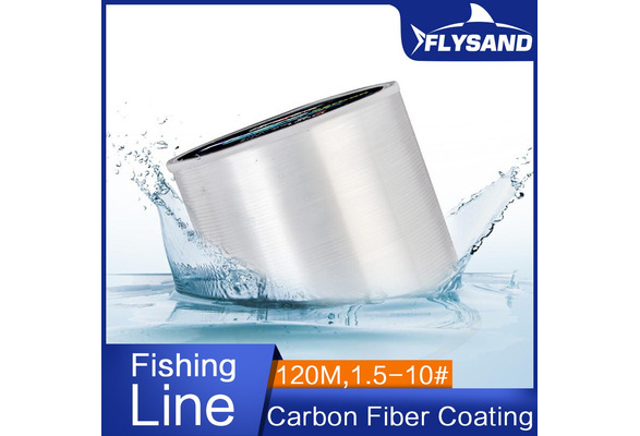 120M Carbon Fiber Coating Leader Lure Fishing Line 0.2-0.6mm 3.25-21.5 –  Sport Outdoor Shop