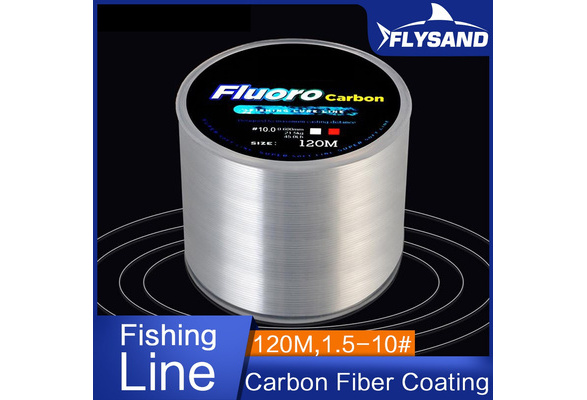 120M Fluorocarbon Coating Fishing Line 0.20mm-0.60mm 7.15LB-45LB