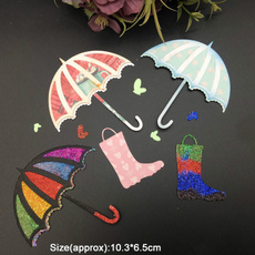 umbrellarainshoesdie, art, Scrapbooking, embossingfolderdie