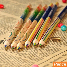 pencil, rainbow, colorpen, colourpencil