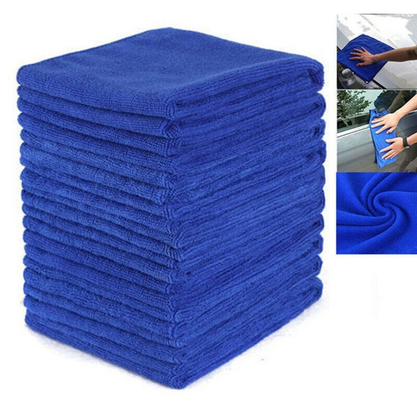 10X MICROFIBRE CLEANING AUTO CAR DETAILING SOFT CLOTHS WASH TOWEL
