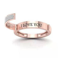 Love, wedding ring, gold, promise rings