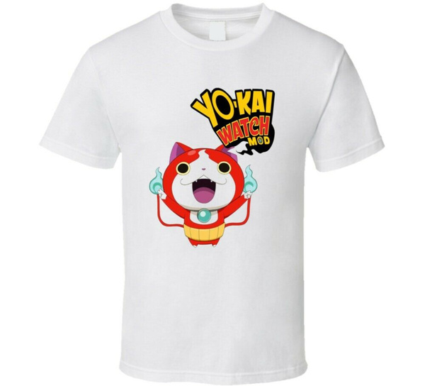 Anime Yokai Yokai Watch Jibanyan Face 2white T Shirt | Wish