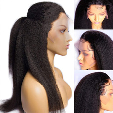 wig, kinkystraighthairwig, lacefronthumanhairwig, brazilian virgin hair