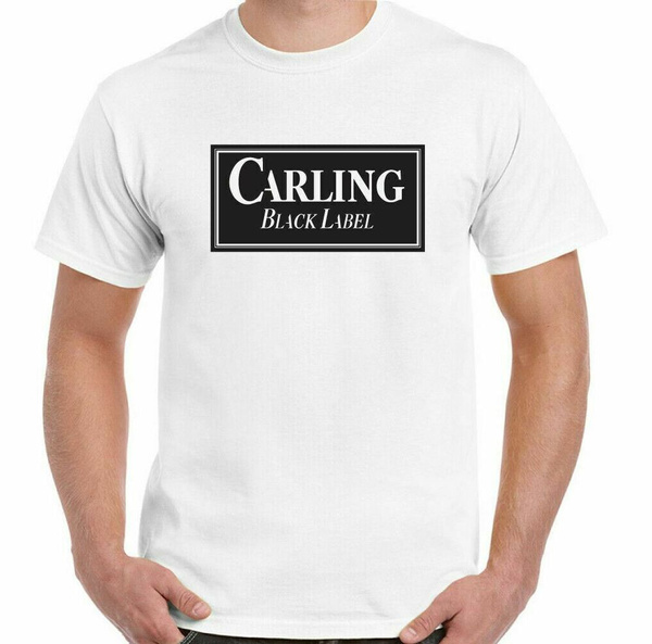 carling black label t shirt