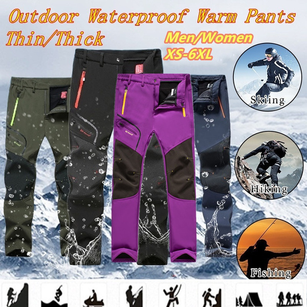 Plus Size Womens Waterproof & Breathable Outdoor Pants