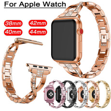 iwatchdiamondbraceletwatchband, applestainlesssteelwatchband, Apple, jewelrybandsforapplewatch
