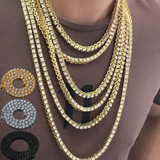 cubanchainnecklace, Chain Necklace, 18k gold, Chain