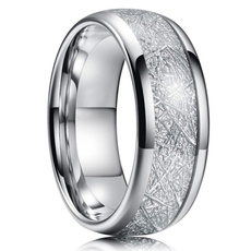 8MM, tungstenring, Engagement, wedding ring