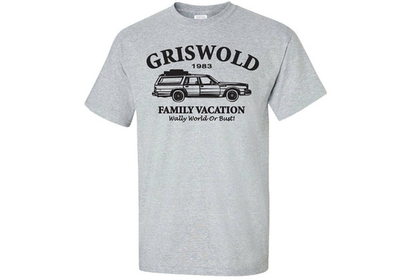 Griswold Family Vacation Wally World Bust T-shirt -Merry Christmas Clark Funny T