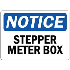 Box, notice, Metal, stepper