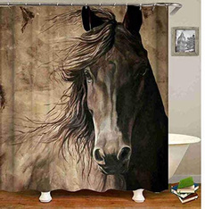 horse, Bathroom Accessories, animal print, Waterproof