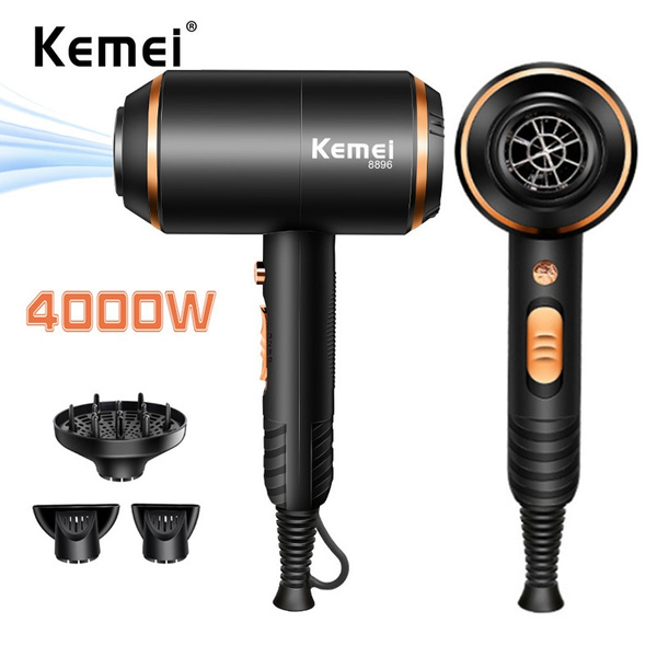 2021 Lowest Price Kemei Km2376 3000w Powerful Professional Heavy Duty Hair  Dryer For Unisex Hair Dryer 02 W Multicolor Price in India   Specifications