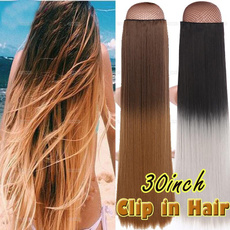 wig, Head, straightwavyhairextension, Hair Extensions