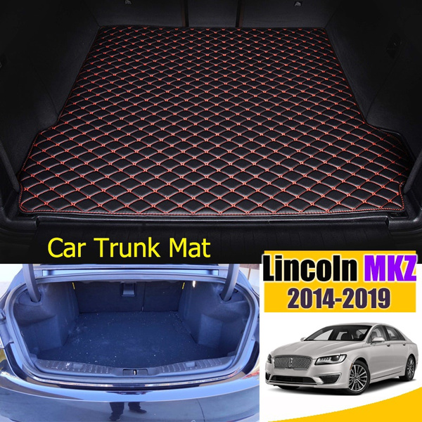 Custom Leather Car Trunk Mats For Lincoln MKZ 20142019 Rear Trunk