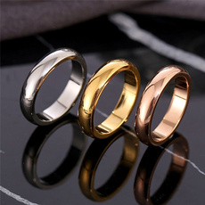 Couple Rings, ringsformen, plainring, polished