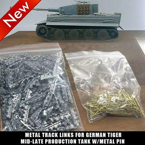 New For German Tiger I Tank Model  1/35 Scale Metal Track Links w/metal pin Kits