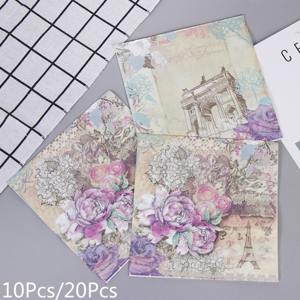 Printed Tissue Paper Decoupage Paper Napkins Decoupage, 57% OFF