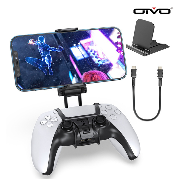 Mobile Gaming Corps - SCORPA Wired Video Game Controller with Phone Bracket  